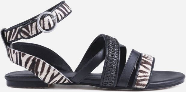 Bronx New-skyler Dames Sandaal Zwart