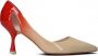 Bronx New vivian 75133 Pumps High Heels Schoenen Hoge Hak Dames Rood - Thumbnail 2