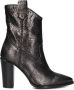 Bronx Next Americana Enkellaarsjes Enkelboots met rits Dames Zilver - Thumbnail 2