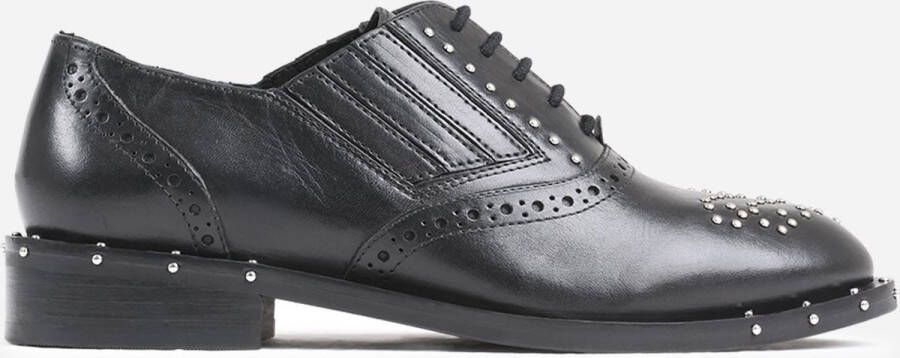 Bronx dames veterschoen WAGON LACE zwart - Foto 3