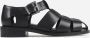 Bronx Zwarte Sandalen Next-Wagon Stijlvolle Zomer Black Dames - Thumbnail 3