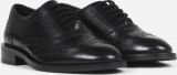 Bronx Klassieke Oxford Dames Lage Schoen Zwart Black - Zwart