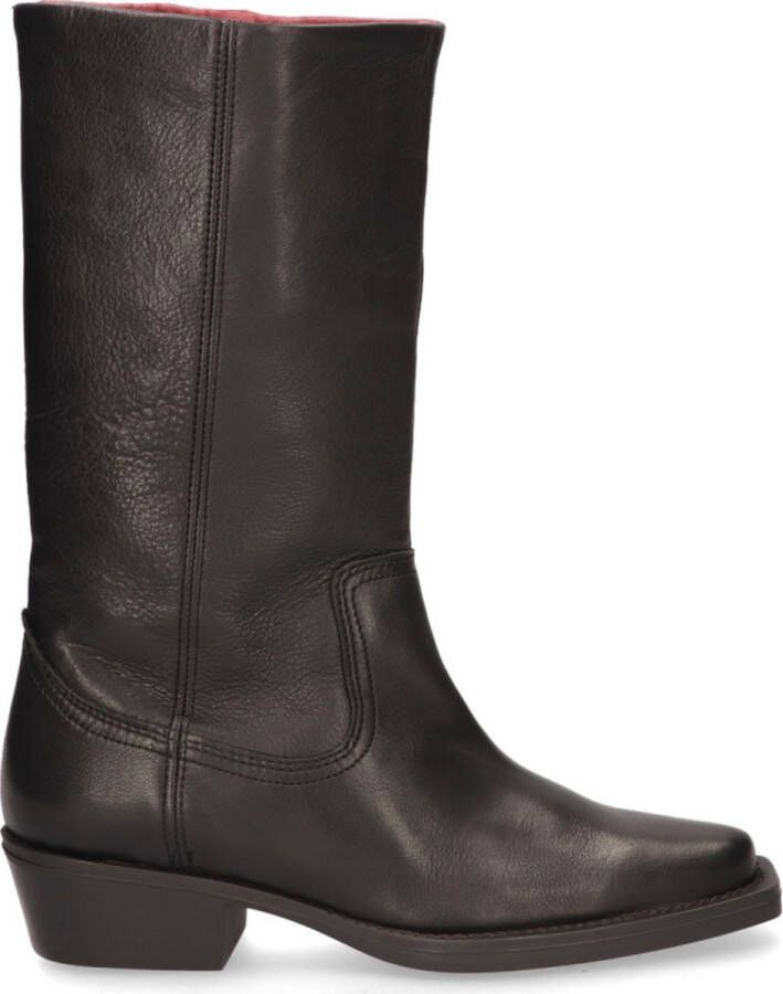 Bronx No-Scene Zwart Damesboots Zwart Kleur Zwart
