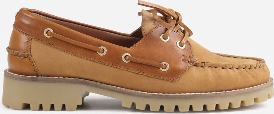Bronx Sienna Dames Loafers Bruin