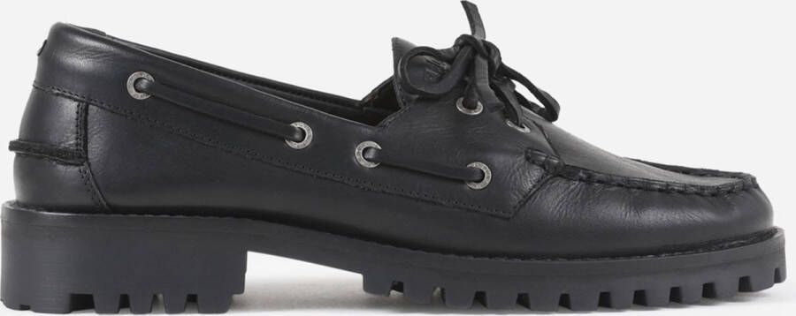 Bronx Sienna Dames Loafers Zwart
