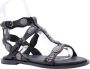 Bronx Flexibele Flatform Sandaal Zwart Black Dames - Thumbnail 6