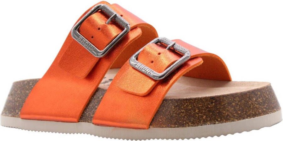 Bronx Luzancy Zomer Sliders voor Dames Orange Dames