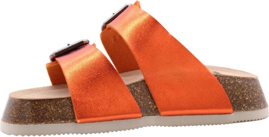 Bronx Luzancy Zomer Sliders voor Dames Orange Dames