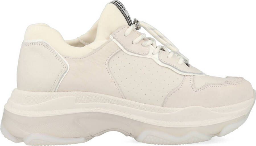 Bronx Stijlvolle Baisley Suede Damesschoenen White Dames