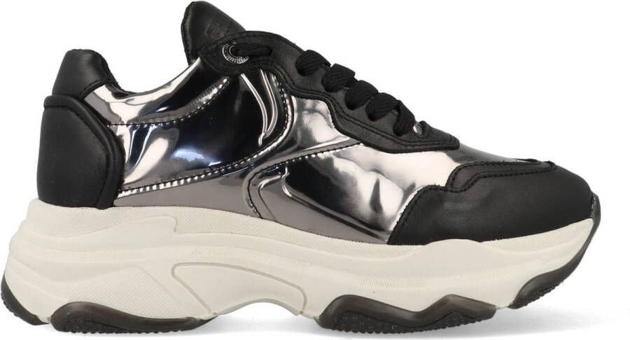 Bronx Sneakers Baisley 66456-MA-188 Zwart Zilver