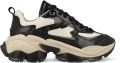 Bronx Sneakers Linn-y 66461B-OA-3736 Zwart Beige - Zwart