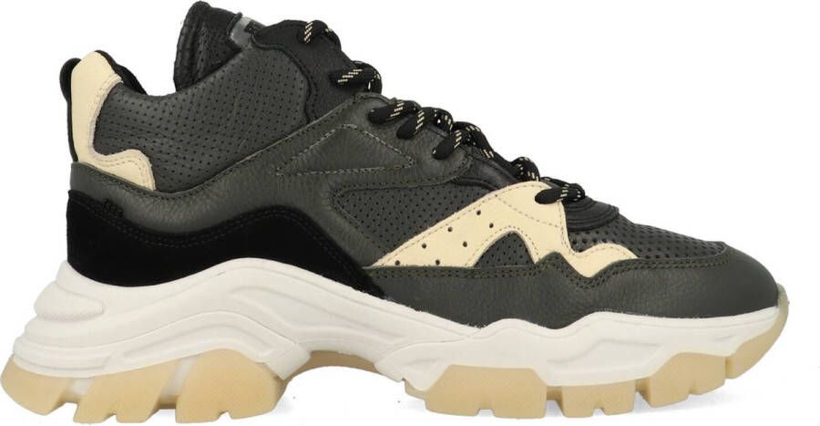 Bronx Sneakers Tayke-Over 47309-AB Groen Beige - Foto 1