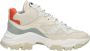 Bronx Tayke-over 47309 Hoge sneakers Leren Sneaker Dames Beige - Thumbnail 2