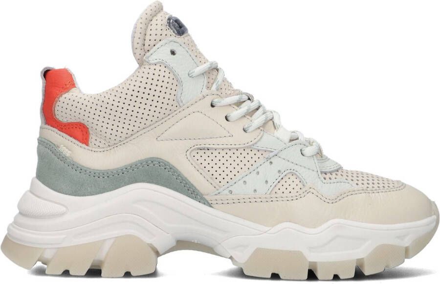 Bronx Tayke-over 47309 Hoge sneakers Leren Sneaker Dames Beige