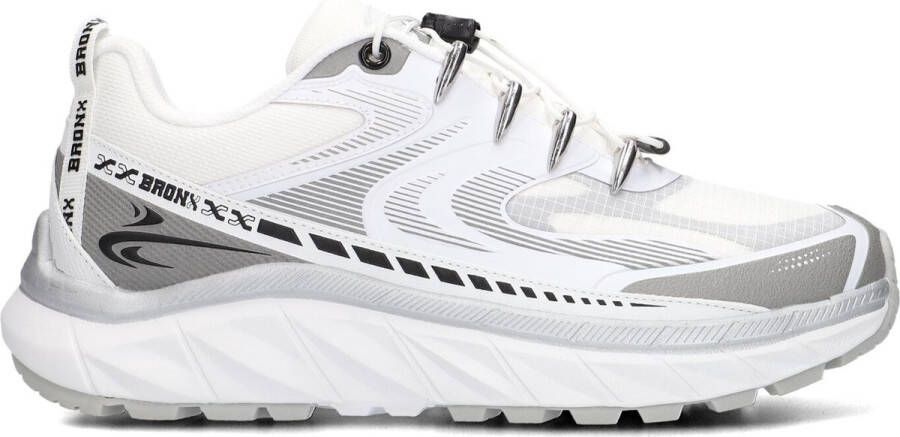 Bronx Track-err 66516-l Lage sneakers Leren Sneaker Dames Wit