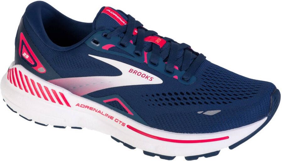Brooks Adrenaline GTS 23 Vrouwen Marineblauw Hardloopschoenen