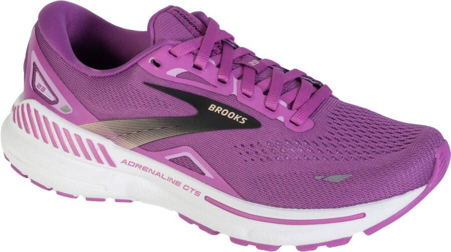 Brooks Adrenaline GTS 23 Vrouwen Purper Hardloopschoenen