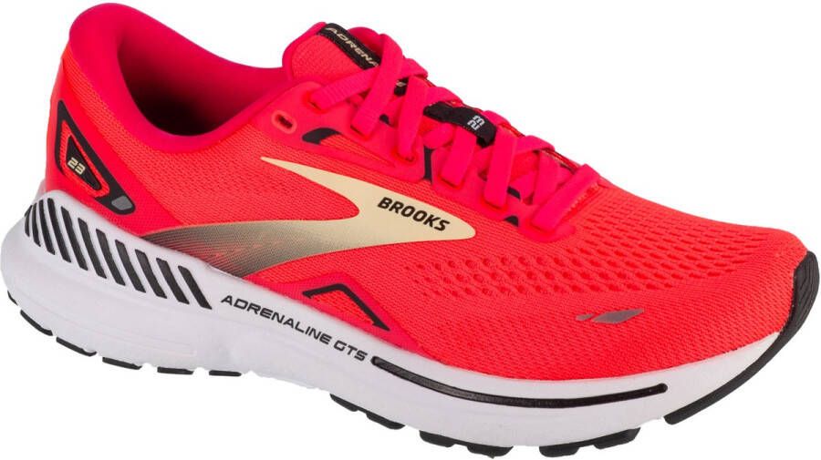 Brooks Adrenaline GTS 23 Vrouwen Roze Hardloopschoenen
