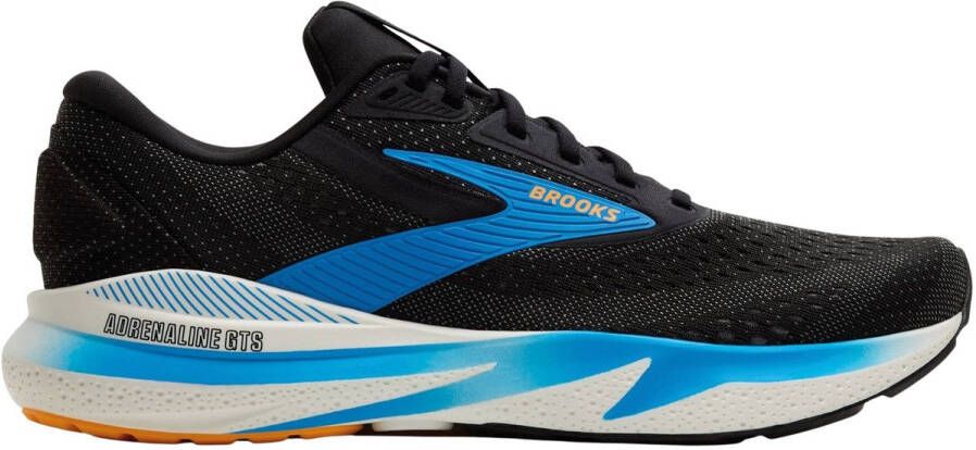 Brooks Adrenaline GTS 24 Mannen Zwart Hardloopschoenen