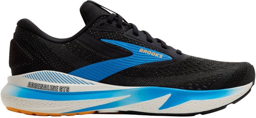 Brooks Adrenaline GTS 24 Mannen Zwart Hardloopschoenen