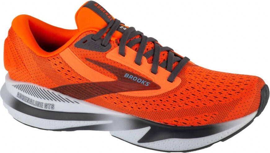 Brooks Adrenaline GTS 24 Mannen Oranje Hardloopschoenen
