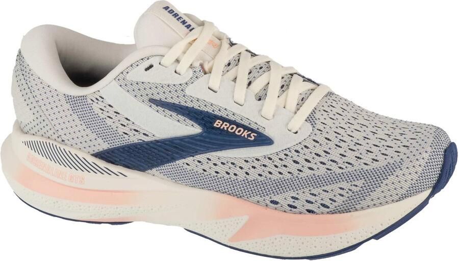 Brooks Adrenaline GTS 24 Vrouwen Grijs Hardloopschoenen