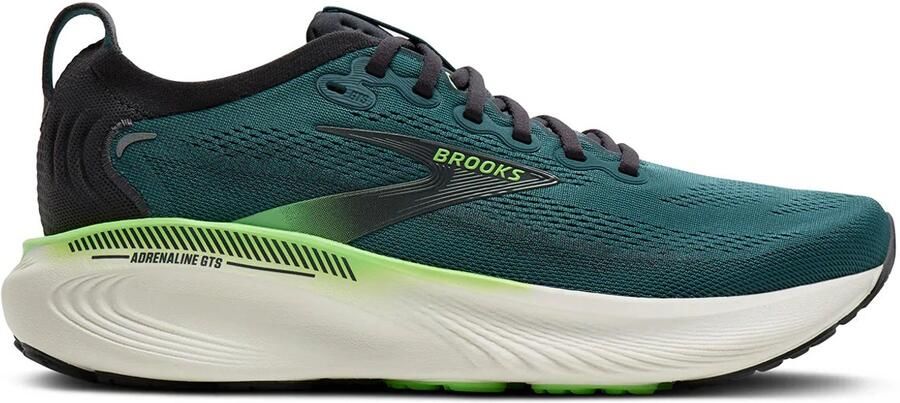 Brooks Adrenaline GTS 25 Hardloopschoenen Atlantic Deep Coconut Green Heren