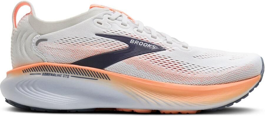 Brooks Adrenaline GTS 25 Vrouwen Wit Hardloopschoenen - Foto 2