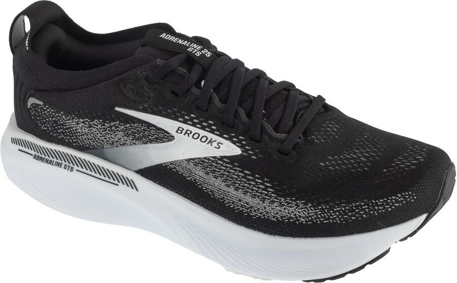 Brooks Adrenaline GTS 25 Mannen Zwart Hardloopschoenen