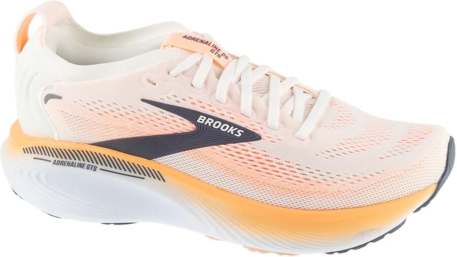 Brooks Adrenaline GTS 25 Vrouwen Wit Hardloopschoenen