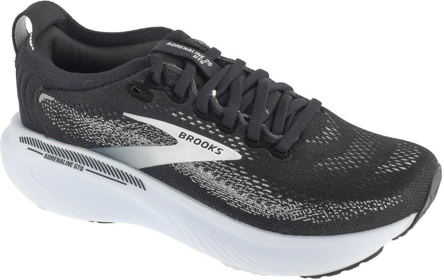 Brooks Adrenaline GTS 25 Vrouwen Zwart Hardloopschoenen
