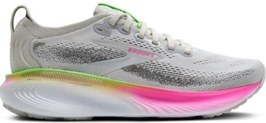 Brooks Adrenaline GTS 25 Women Narrow 2A Oyster Pink Green