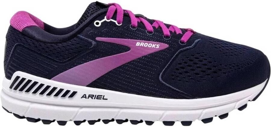 Brooks Ariel 20 Women Peacoat Vivid Viola White