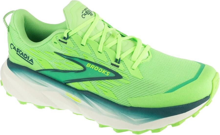 Brooks Cascadia 19 Trailschoenen Groen Man