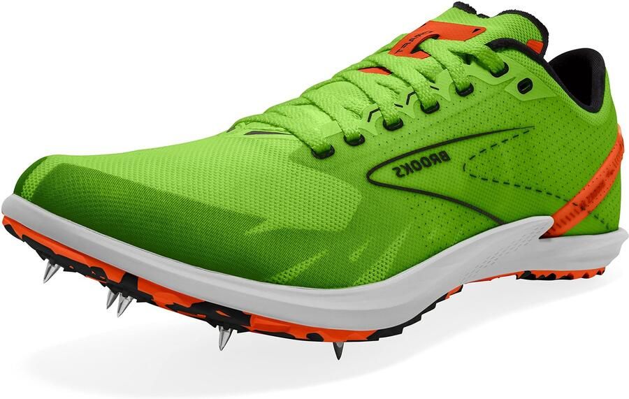 Brooks Draft XC Cross-country Hardloopschoen Groen Rood Wit