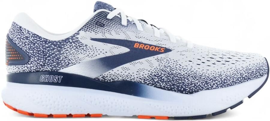 Brooks Ghost 16 Heren Hardloopschoenen Wit 1104181D