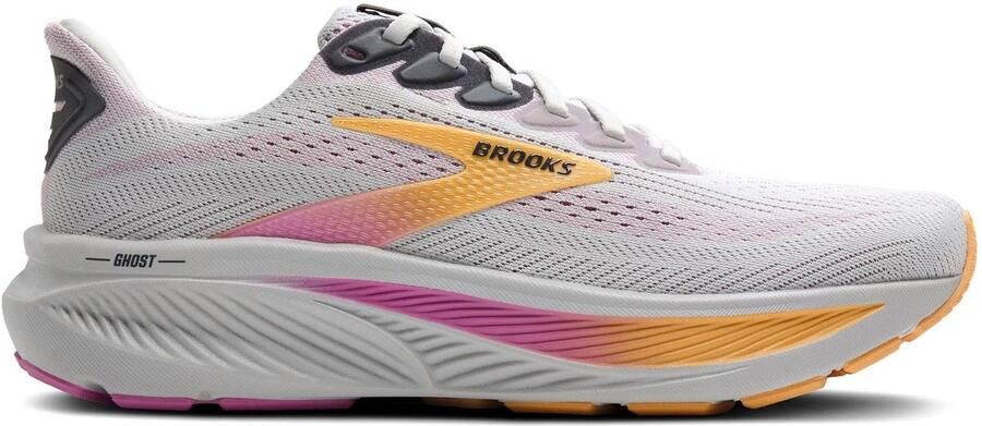 Brooks Ghost 17 Vrouwen Grijs Hardloopschoenen - Foto 2