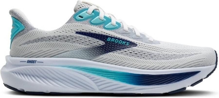 Brooks Ghost 17 Hardloopschoenen Heren Wit