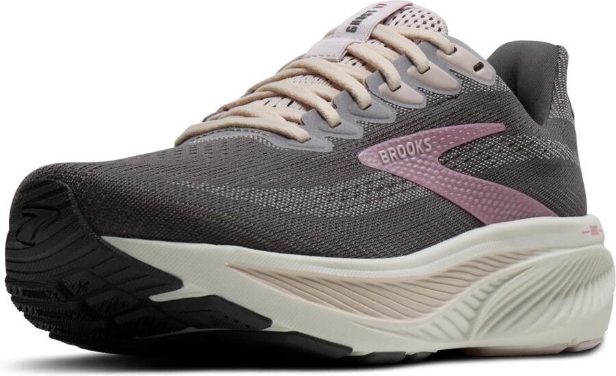 Brooks Ghost 17 Hardloopschoenen Poppy Seed Pink Bluewash