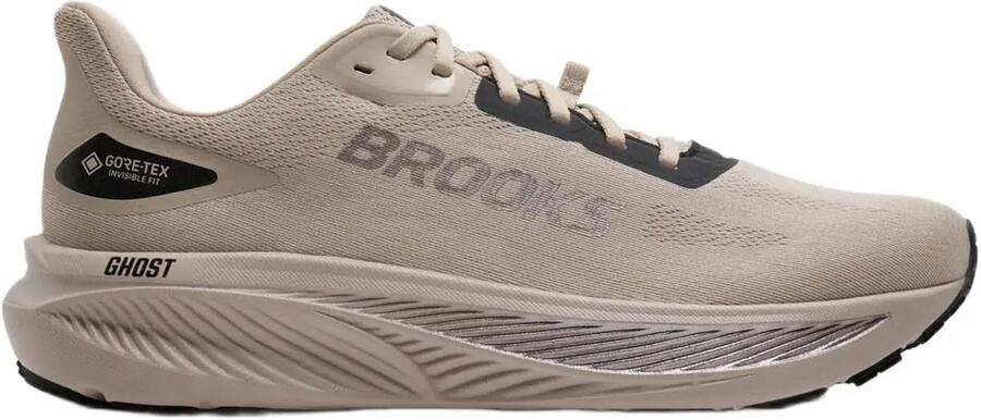 Brooks Ghost 18 Gore-tex Hardloopschoenen Beige Man