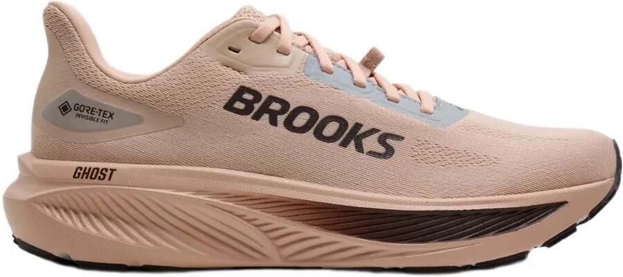 Brooks Ghost 18 Gore-tex Hardloopschoenen Beige Vrouw