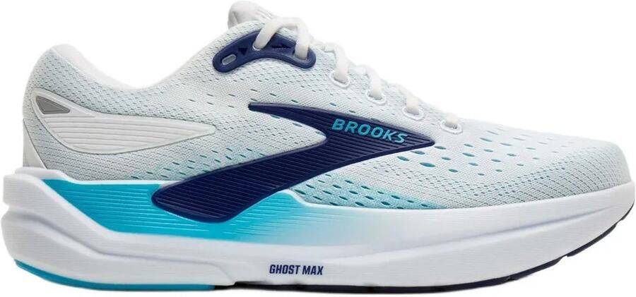 Brooks Ghost Max 3 Hardloopschoenen Wit Man