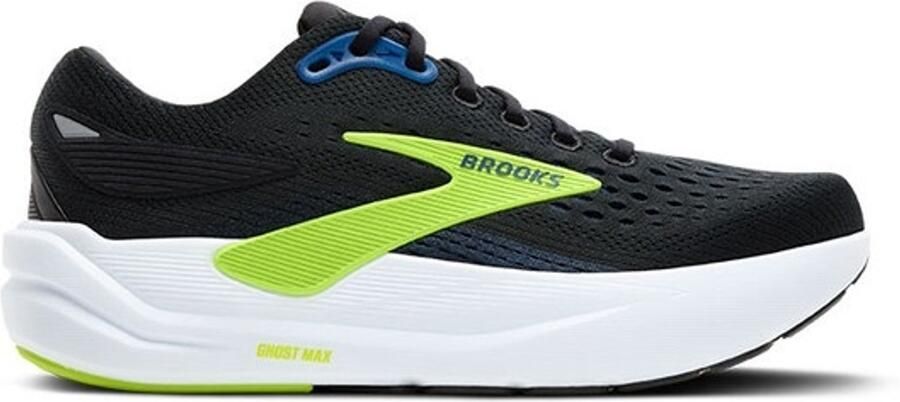 Brooks Ghost Max 3 Men Black Navy Acid Lime