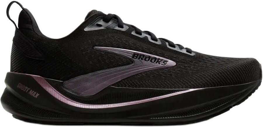 Brooks Ghost Max 4 Brede Hardloopschoenen Zwart Vrouw