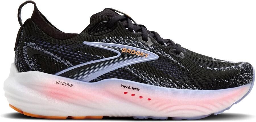 Brooks Glycerin 22 Hardloopschoenen Dames Zwart