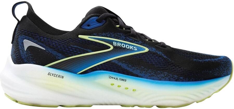 Brooks Glycerin 22 Hardloopschoenen Zwart Blauw Heren
