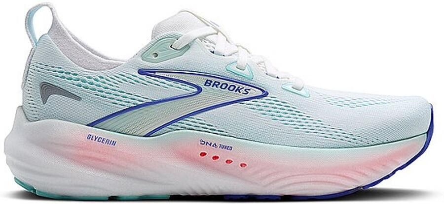 Brooks Glycerin 22 WS Hardloopschoen Wit Limpet Shell Am