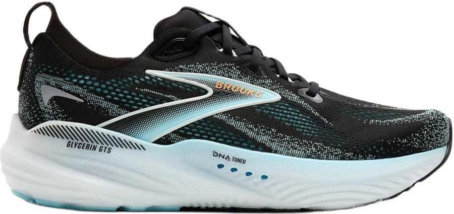 Brooks Glycerin GTS 22 Hardloopschoenen Black Atomizer Blazing Orange Heren - Foto 2