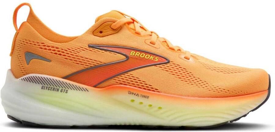 Brooks Glycerin Gts 22 Hardloopschoenen Oranje 1 2 Man