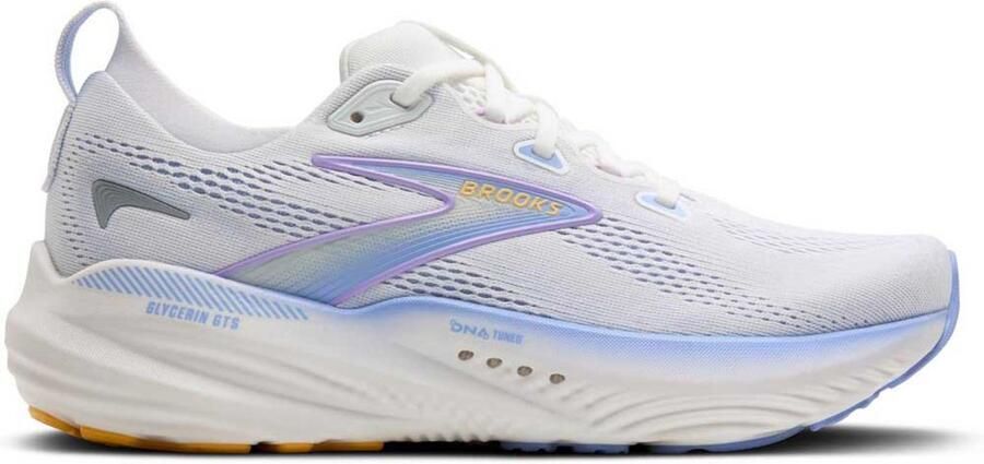 Brooks Glycerin Gts 22 Hardloopschoenen Wit 1 2 Vrouw